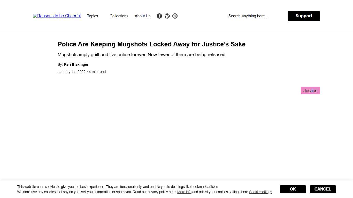 Police Are Keeping Mugshots Locked Away for Justice's Sake